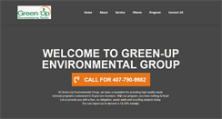 Desktop Screenshot of greenupenvironmental.com